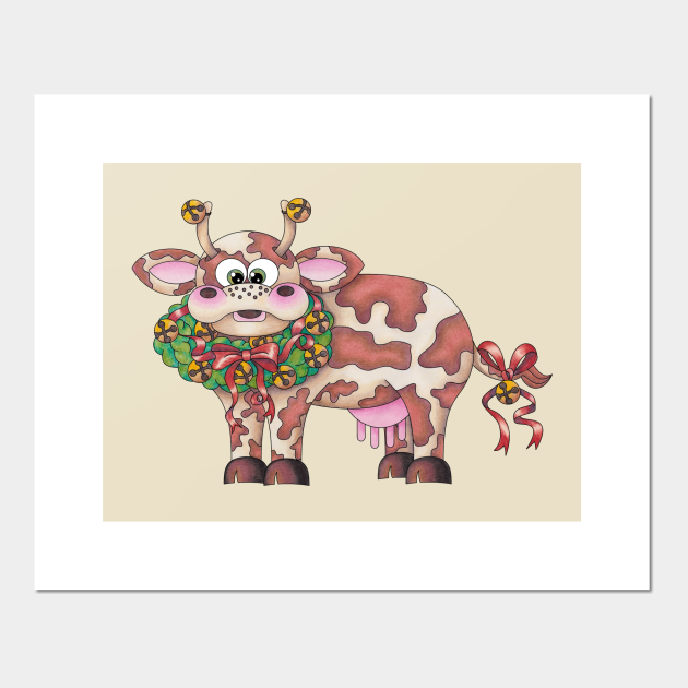 Dairy Christmas! Dairy Christmas Posters and Art Prints TeePublic